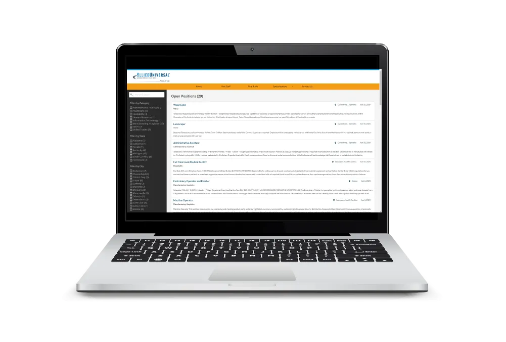 computer screen with data window opened
